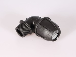 Kolano z gwintem zewnętrznym 25-1''GZ PE Fish